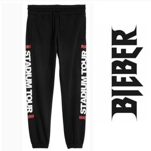 Justin Bieber Stadium Tour Sweatpants.